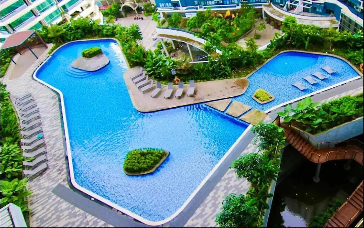 Apartment Condo In Air Residences Makati Wifi Netflix Disney, Pool & Mall Manila